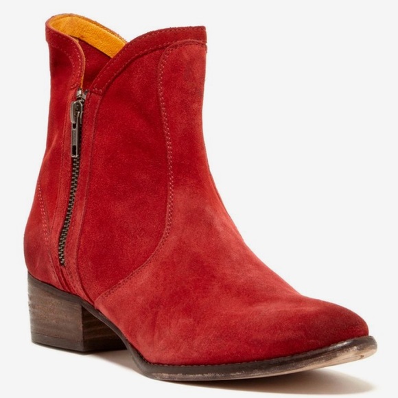 Matisse Red Suede Western “Dandy” Boot - Picture 3 of 4